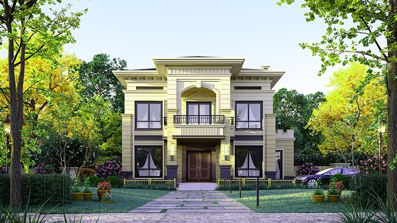 江津中式合院住宅，开放庭院与邻里乡亲更亲近